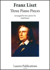Three Piano Pieces piano sheet music cover